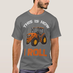 T-shirt Tracteurs De Tracteurs Agricoles C'Est Comme Ça Qu