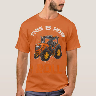 T-shirt Tracteurs De Tracteurs Agricoles C'Est Comme Ça Qu