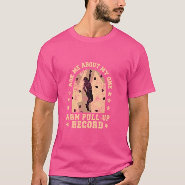 T-shirt Traction à un bras Compétences de calisthenics Exe (Devant)