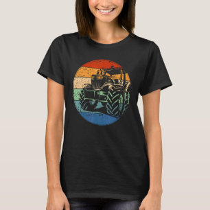 T-shirt Tractor Farmer Trekker Sleeve de l'agriculteur