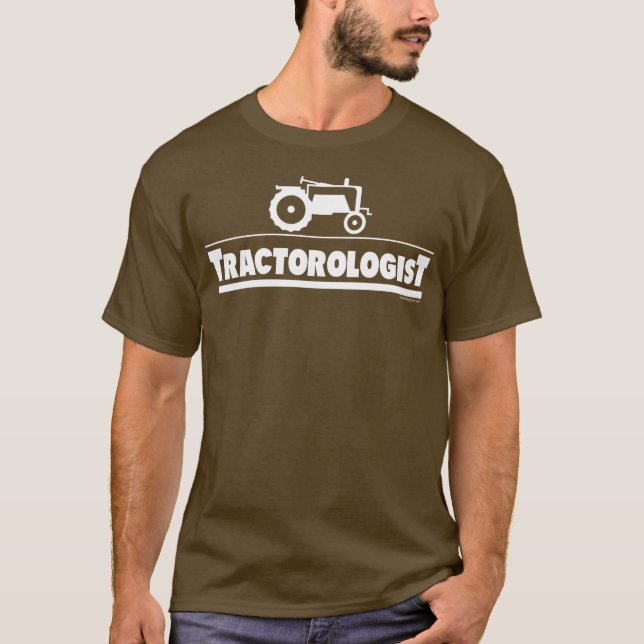 T-shirt Tractorologue - Tracteur (Devant)