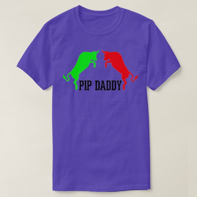 T-shirt trader forex wallstreet pip crypto (Design devant)
