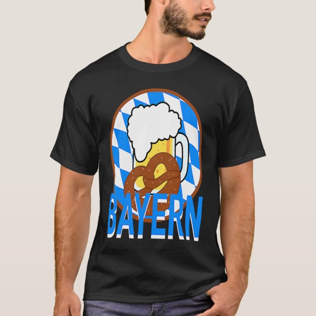 T-shirt Tradition de Bayern Allemagne (Devant)