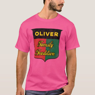 T-shirt Tradition familiale Oliver rétro
