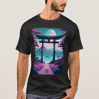 T-shirt Traditional Shrine Japan