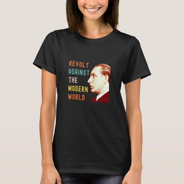 T-shirt Traditionaliste de Julius Evola (Devant)