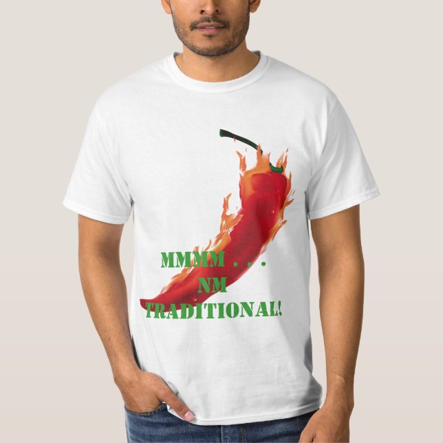 T-shirt traditionnel du Chili (Devant)