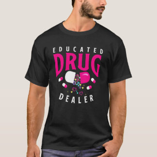 T-shirt Traducteur de médicaments instruits Médecine Pharm