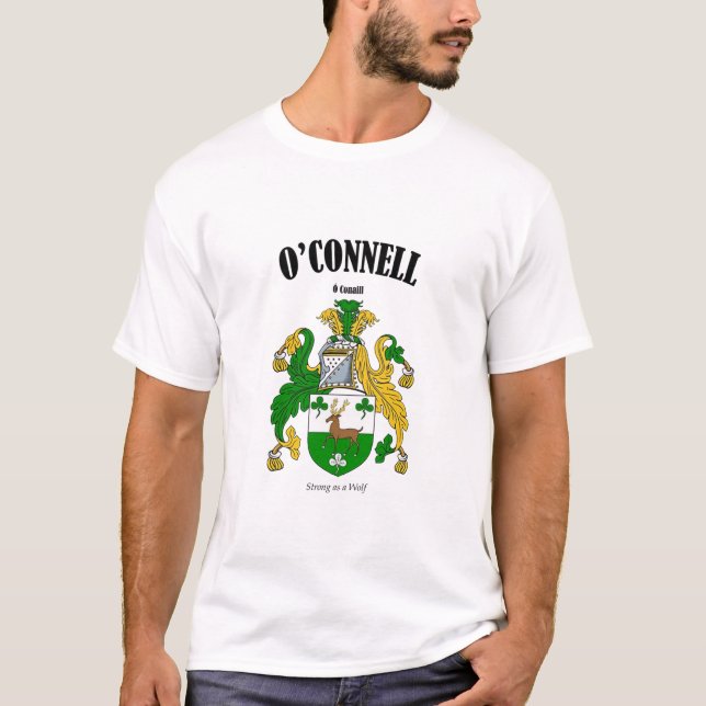 T-shirt Traduction et signification de la crête O'CONNELL (Devant)
