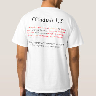 T-shirt Traduction Open Source Obadiah 1:5
