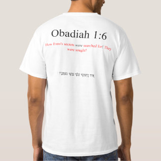 T-shirt Traduction Open Source Obadiah 1:6