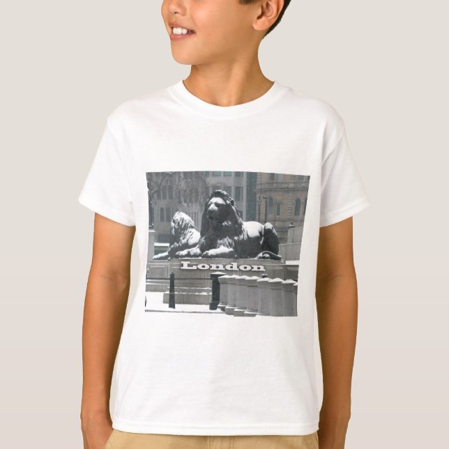 T-shirt Trafalgar Square Londres (Devant)