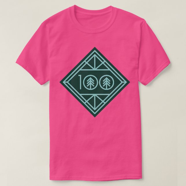 T-shirt Trail 100 miles et Ultra Running (Design devant)