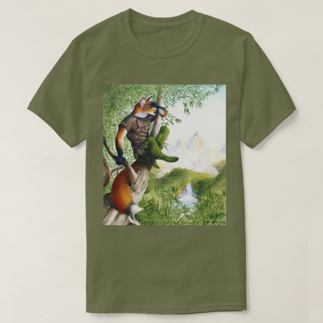 T-shirt Trail Blazing Fox (Design devant)