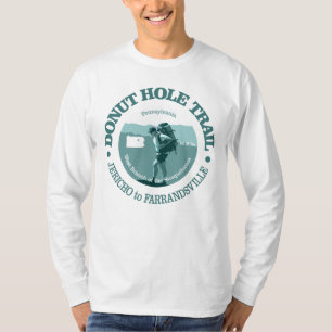 T-shirt Trail de trous de donut (T)