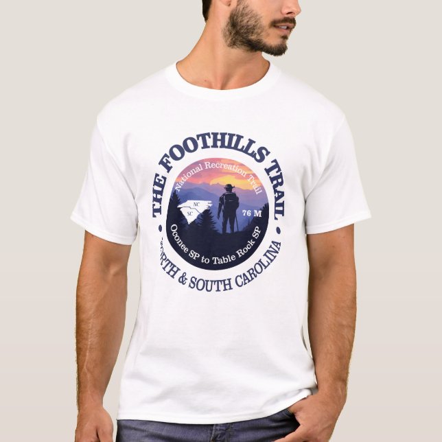 T-shirt Trail des contreforts (rd2) (Devant)