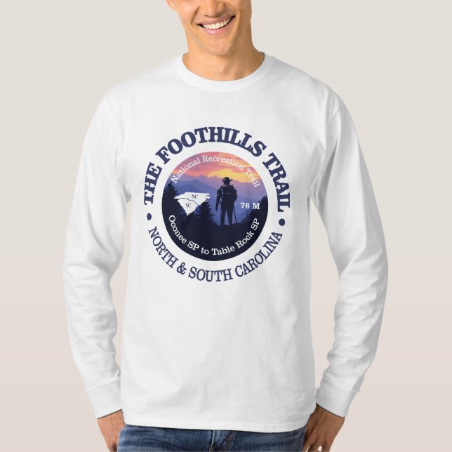T-shirt Trail des contreforts (rd2) (Devant)