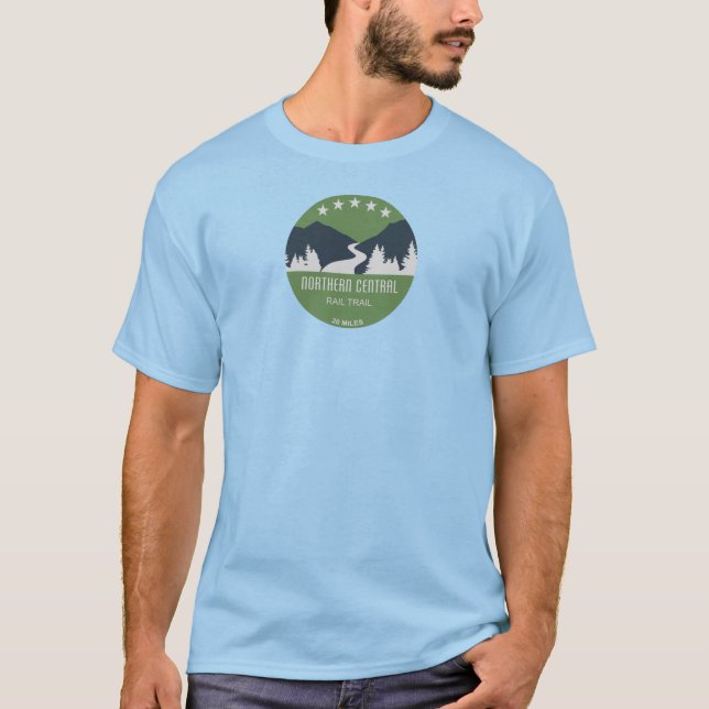 T-shirt Trail du centre-nord (Devant)