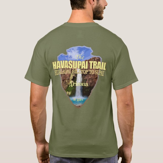 T-shirt Trail Havasupai (flèche) (Dos)