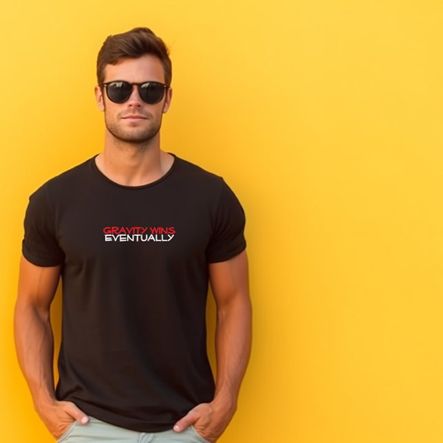 T-shirt Trail Hiking camping humor black red (Créateur téléchargé)