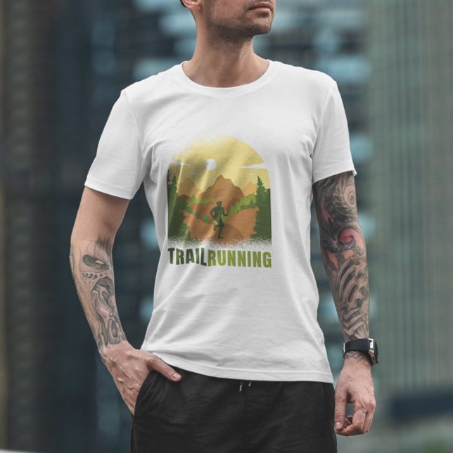 T-shirt Trail Runner Nature (Créateur téléchargé)