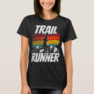 T-shirt Trail Runner Trails En Cours D'Exécution