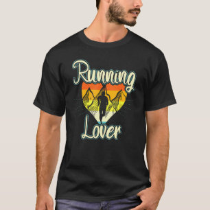 T-shirt Trail Running Femmes Athlète Sports Love 1