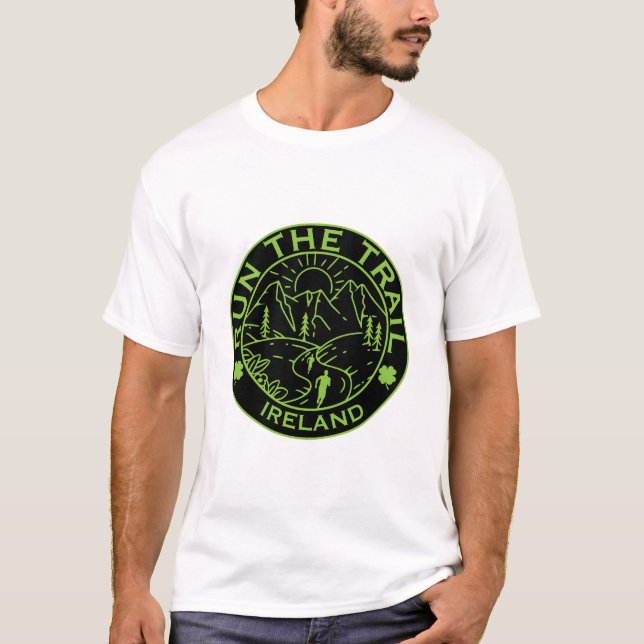 T-shirt Trail Running Irlande (Devant)