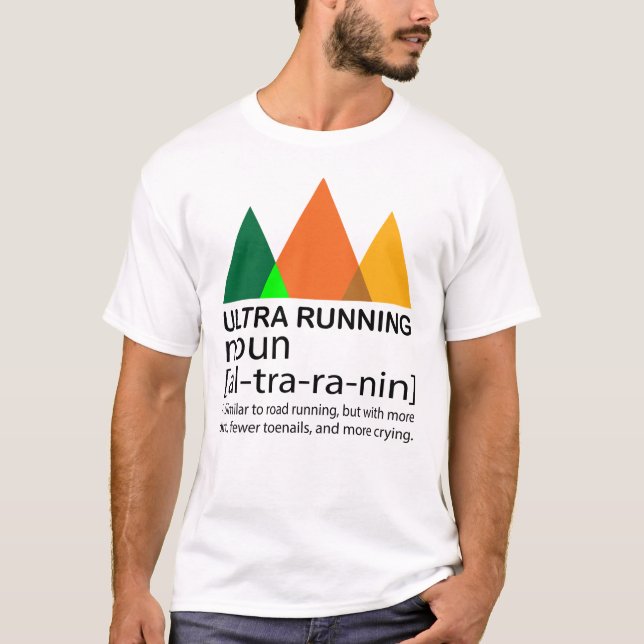 T-shirt Trail Running Ultra Mountain Skyrace (Devant)