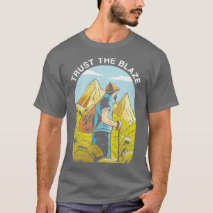 T-shirt Trailblazer Thru Hiker Randonnée Mountain Escalade