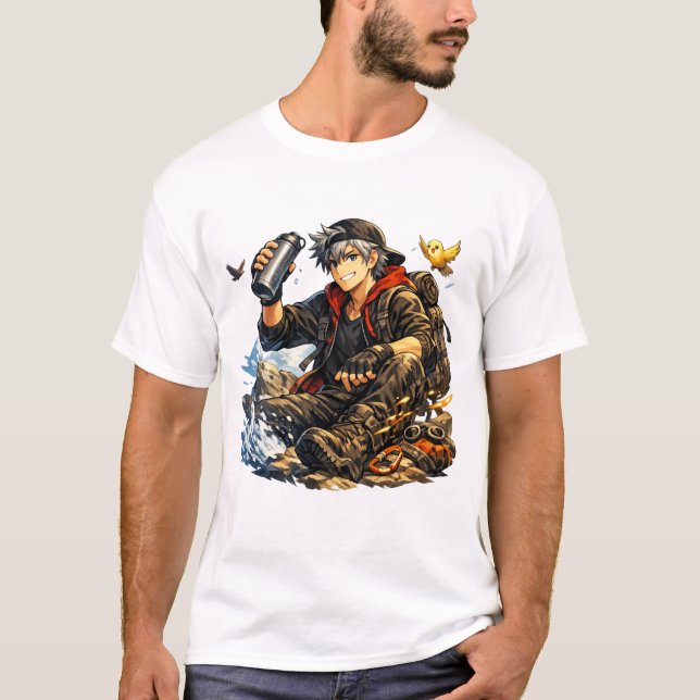 T-shirt Trailbound Adventurer (Devant)