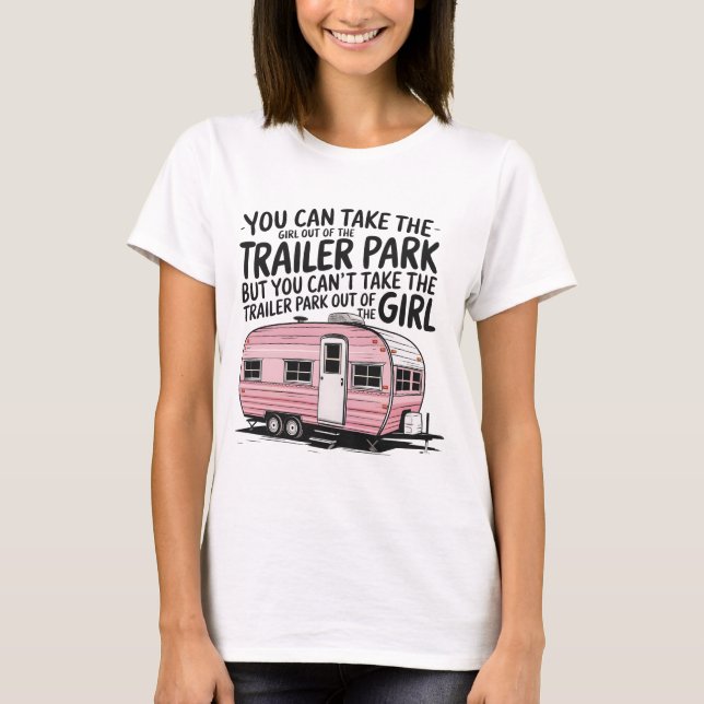 T-shirt Trailer Park Girl (Devant)