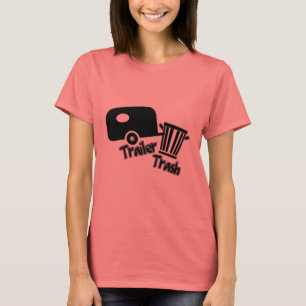 T-shirt Trailerpark Living ! Drôle Trailer Icônes de la co