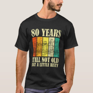 T-shirt Train à vapeur ferroviaire 80 80e