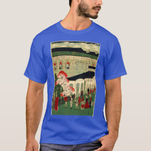 T-shirt Train à vapeur Ikkei de Shiodama 1 1872