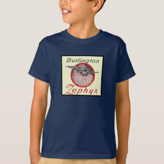 T-shirt Train Burlington Zephyr
