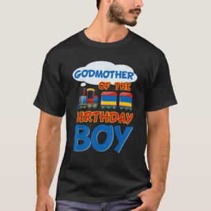 T-shirt Train Chemin De Fer Godmère De L'Anniversaire Thèm