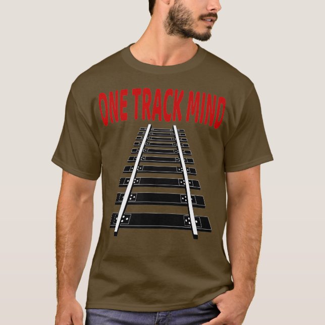 T-shirt Train Chemin de fer Tee (Devant)