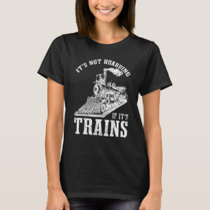 T-shirt Train Collecteur Locomotive Model Railway