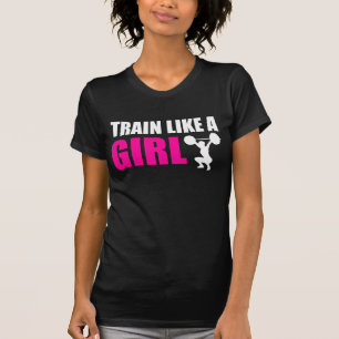 T-shirt Train comme une fille