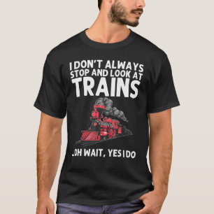 T-shirt Train cool Pour Hommes Femmes Transport Ferroviair