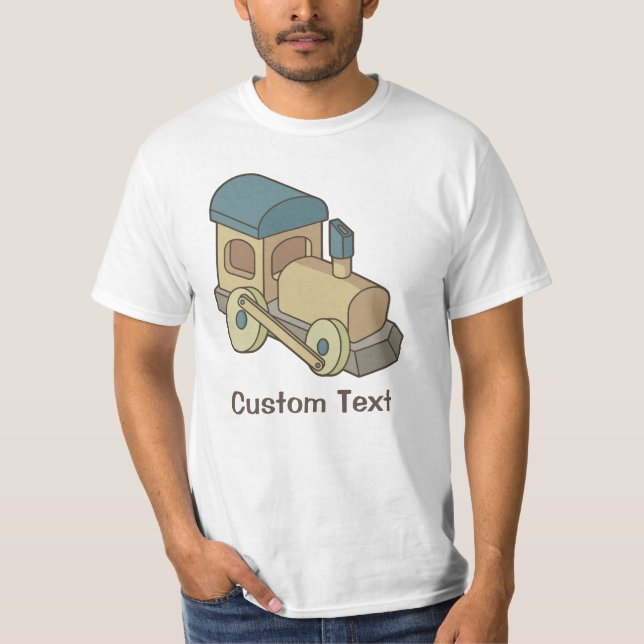 T-shirt Train de jouets (Devant)