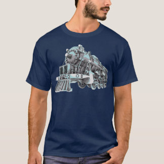 T-shirt Train de locomotive à vapeur Locomotive 5