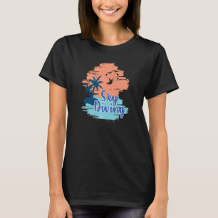 T-shirt Train de parachutisme