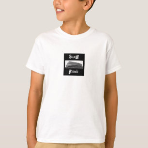 T-shirt train de steampunk