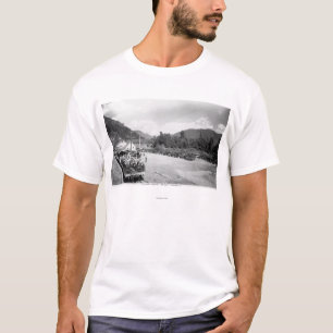 T-shirt Train de touristes du projet de Skagit