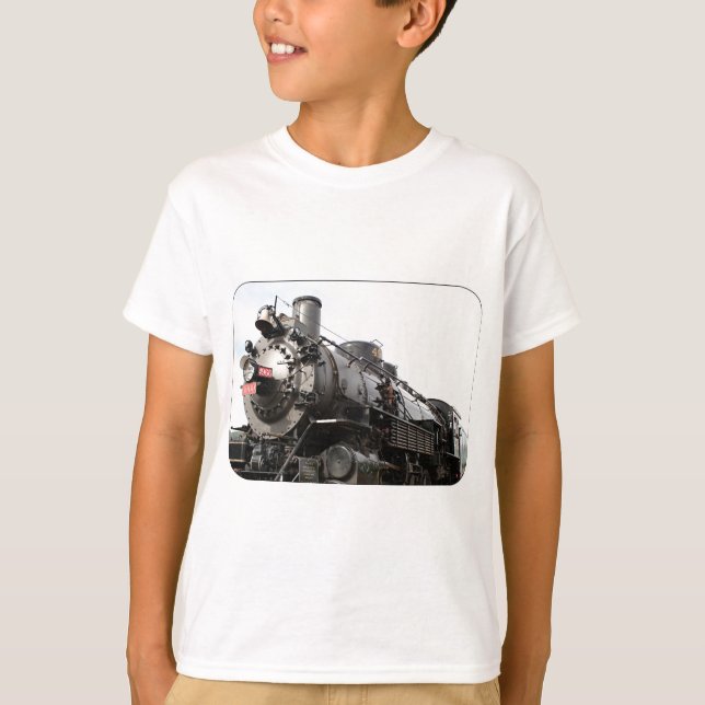 T-shirt Train de vapeur, Arizona, Etats-Unis (rectangle) (Devant)