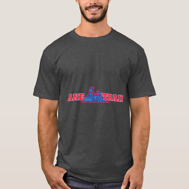 T-shirt Train de voie (Devant)