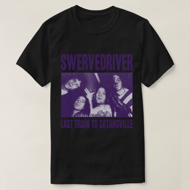 T-shirt Train Dernier Swervedriver pour satansville Classi (Design devant)