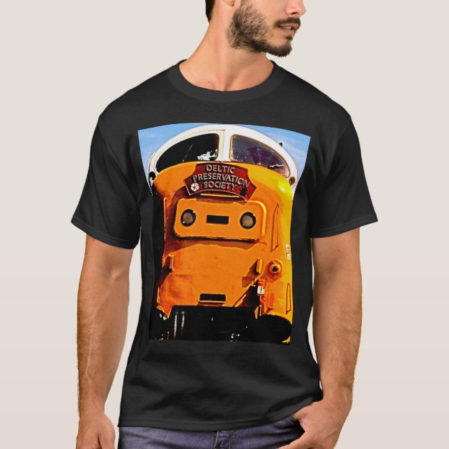 T-shirt Train diesel britannique Deltic (2) (Devant)